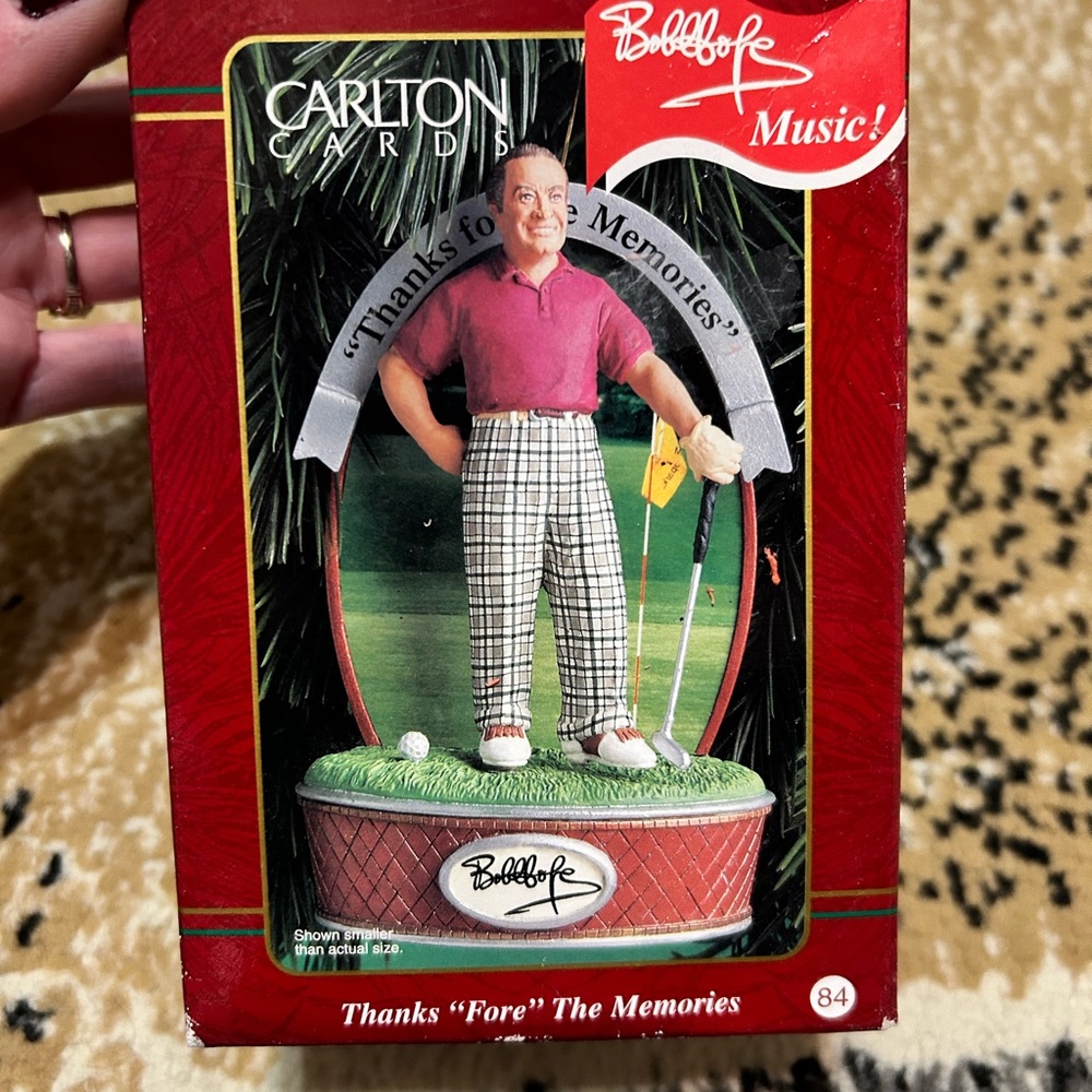Bob Hope Musical Ornament